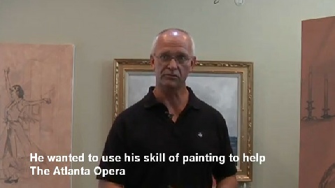 Joe Mills Lucia Painting